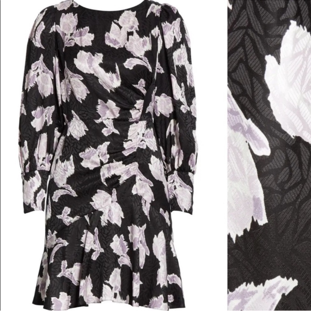 Rebecca Taylor Ikat Blossom Long Sleeve Minidress
Size 10